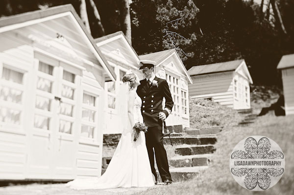 Beach Hut wedding photography