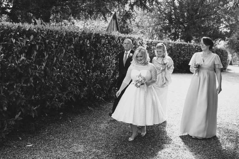 Fifties wedding Wiltshire