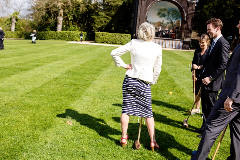 Garden wedding Wiltshire