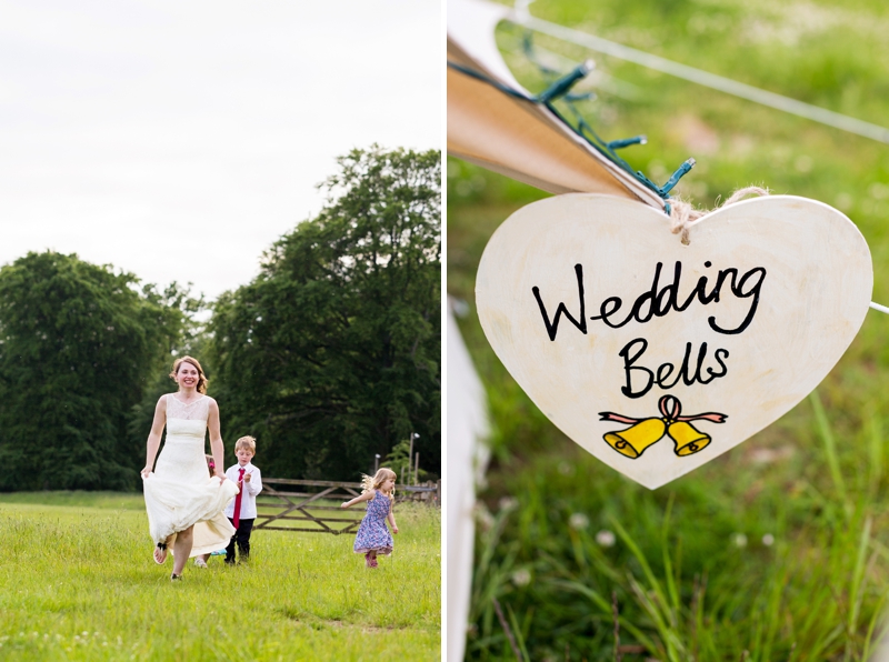 Glamping wedding Dorset