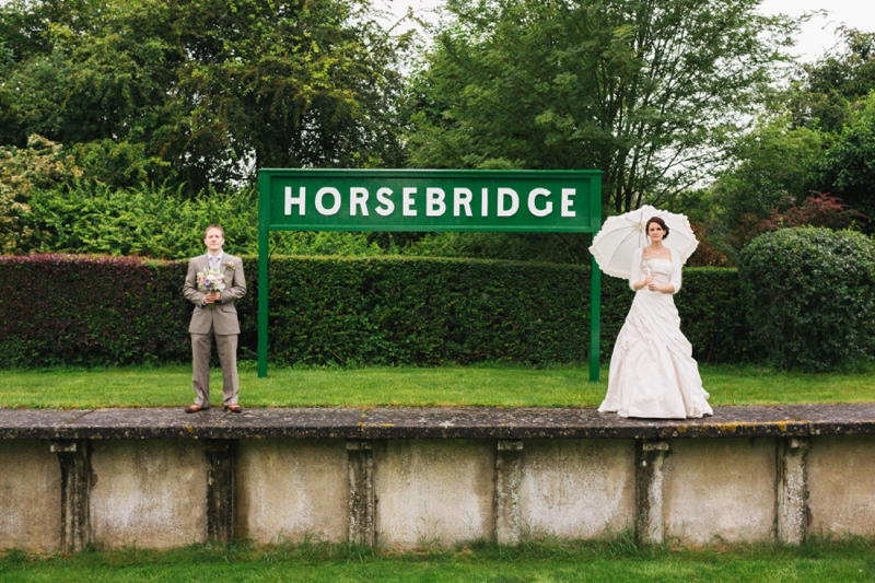 Horsebridge Railway Wedding