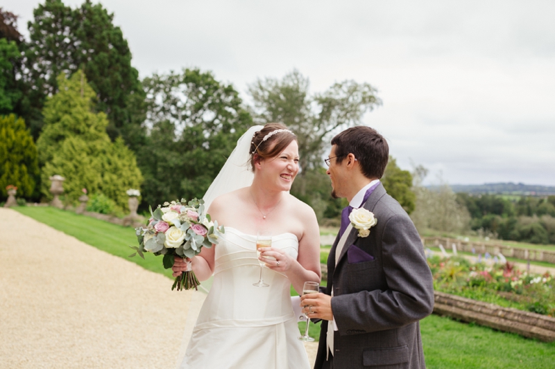 Just Married Orchardleigh Somerset