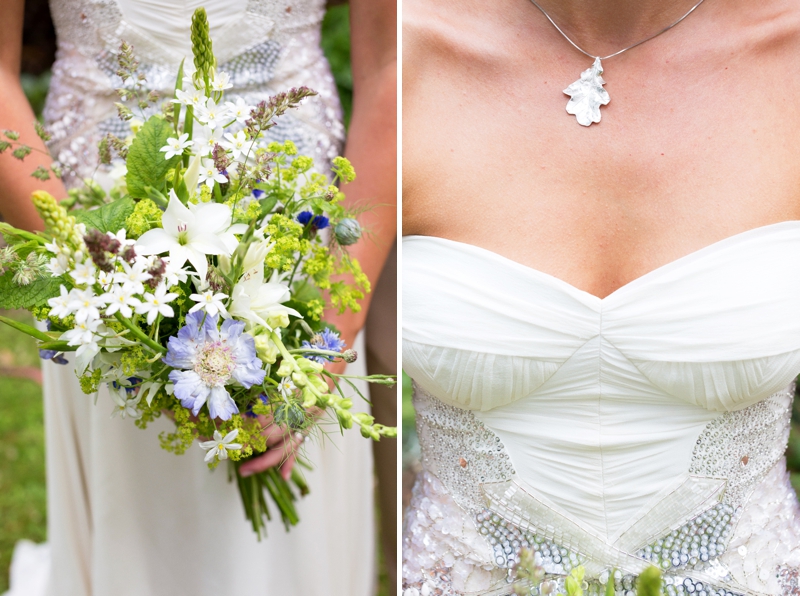 Natural wedding bouquet