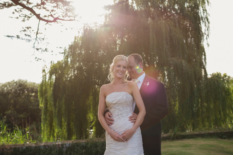 Sunset Wedding Photo