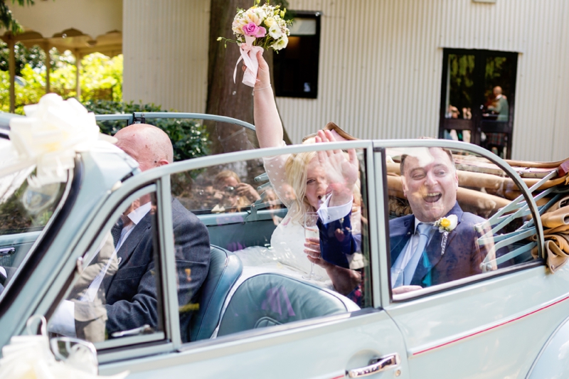 Unique wedding photo