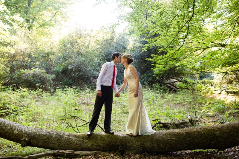 Woodland Wedding Photo