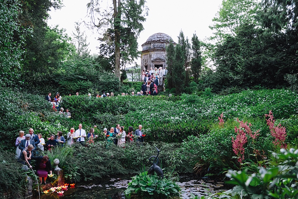 Magical Garden Wedding Photo