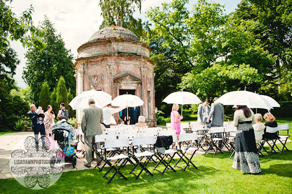 secret garden wedding ceremony