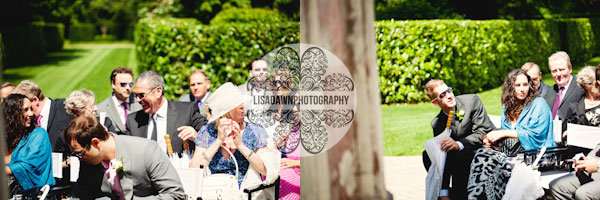 Outdoor wedding ceremony UK