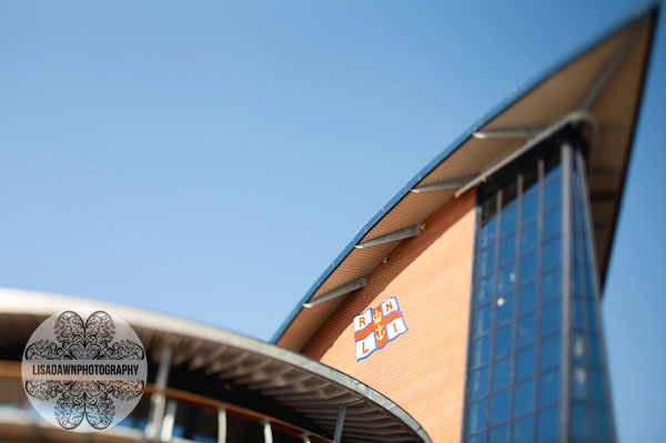 RNLI College wedding photographer