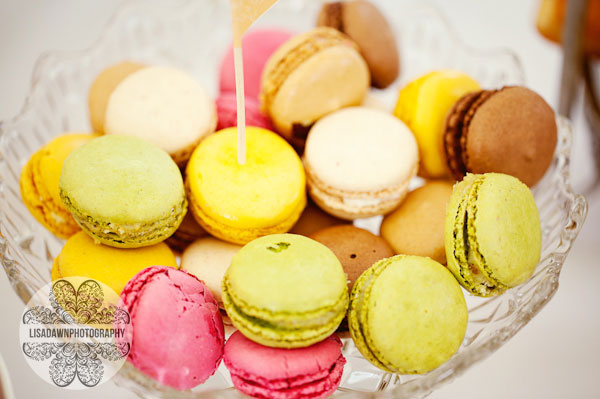 colourful macaroons