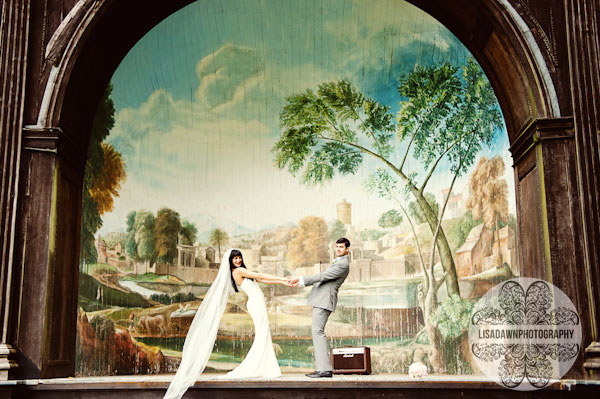 Creative wedding photography