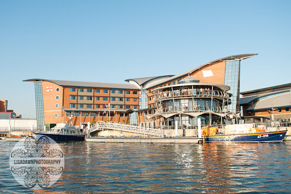 RNLI College Wedding photography