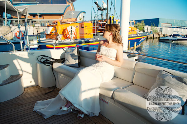 RNLI College wedding photographer