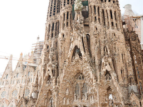 Gaudi Cathedral detail