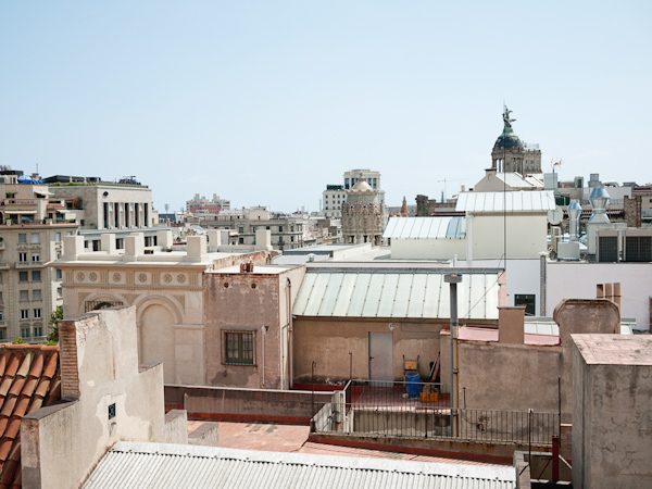 view of barcelona city