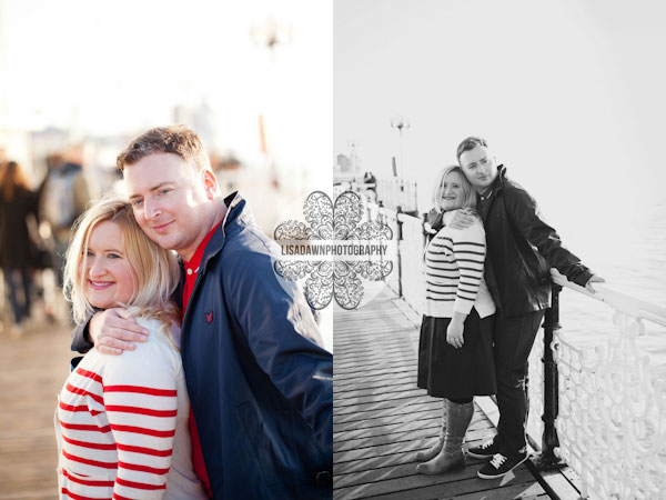 Brighton Pier Couple Portraits