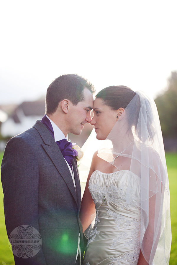 romantic wedding photograph