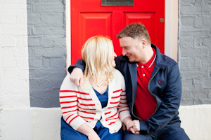 Doorstop fun couple shoot