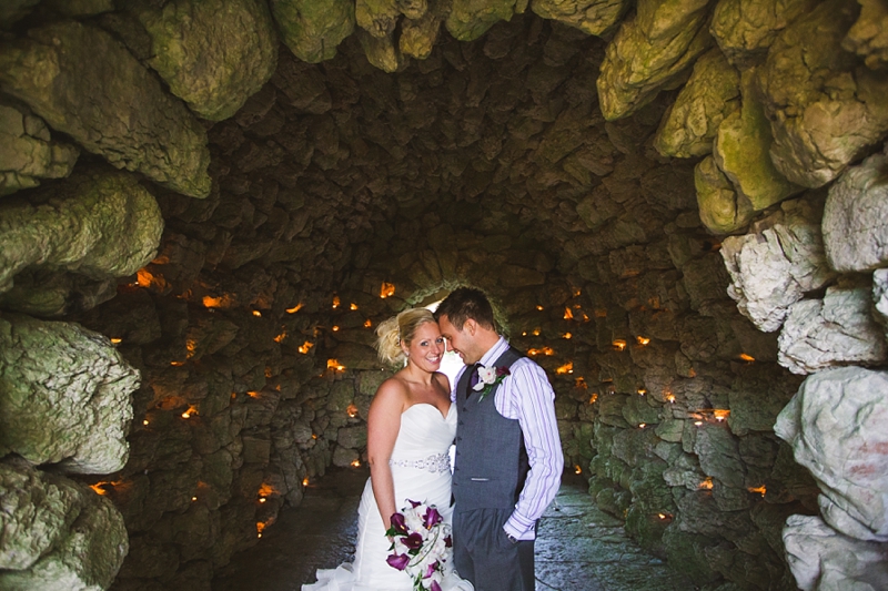 Grotto Wedding Photo