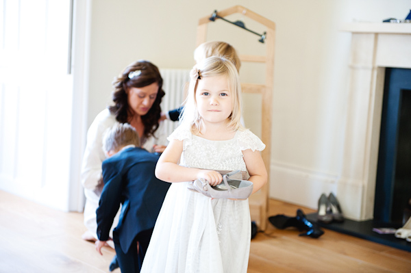 Flower Girl with shoes