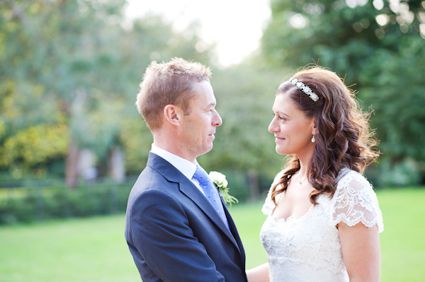 Golden Hour wedding photograph