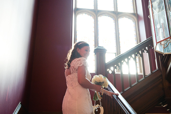 Bride by the window