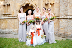 Bridesmaids and Flower girls