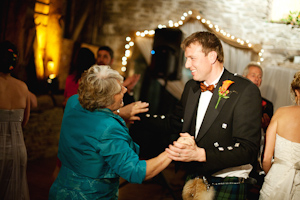 Groom with mother in law