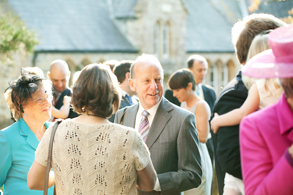 Guests at church Sherborne