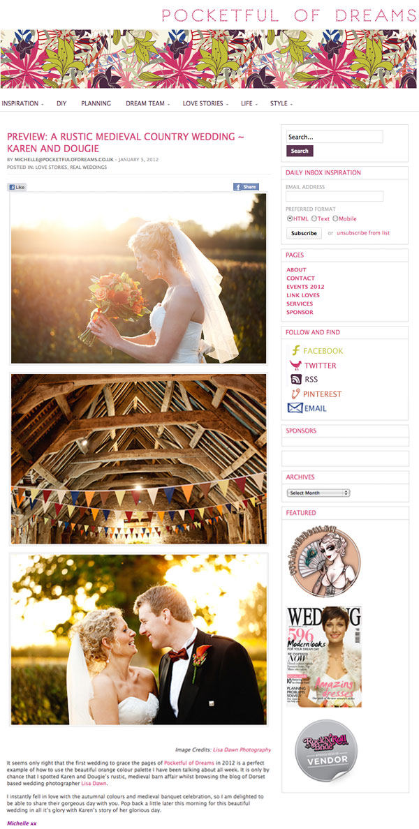 Rustic Barn Wedding