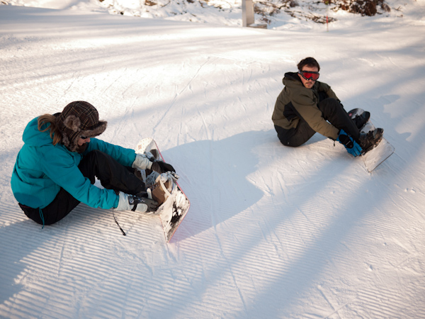 Snowboarders