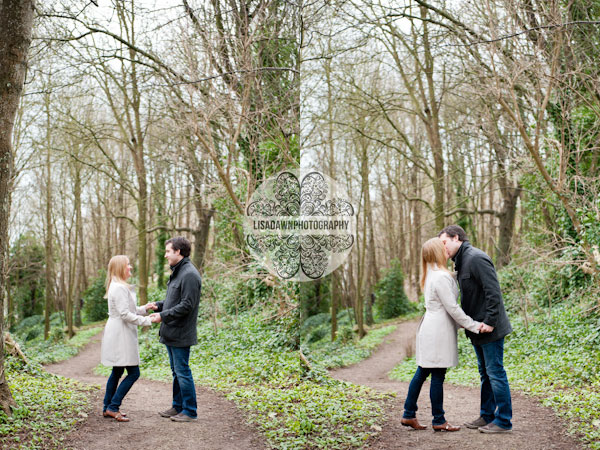 Woodland Engagement Photography