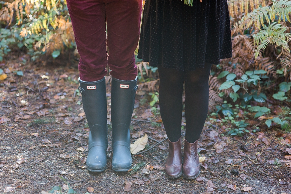 Woodland engagement session