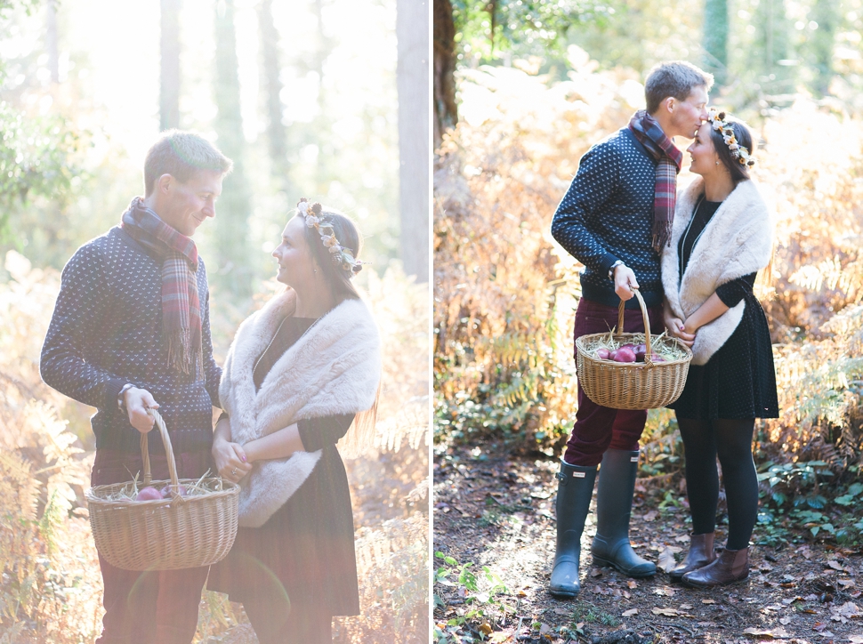 Woodland pre wedding