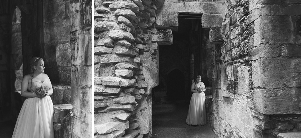 Castle bride portraits