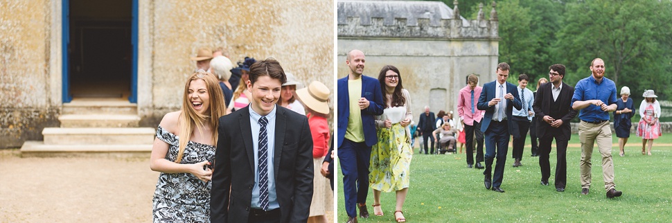 English castle wedding