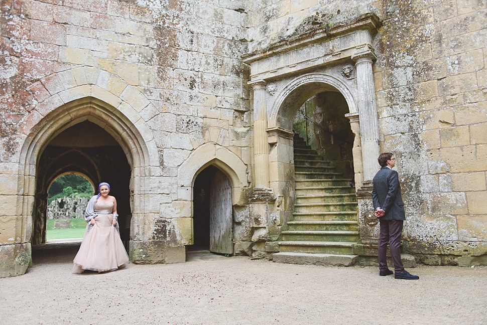 First Look Old Wardour Castle