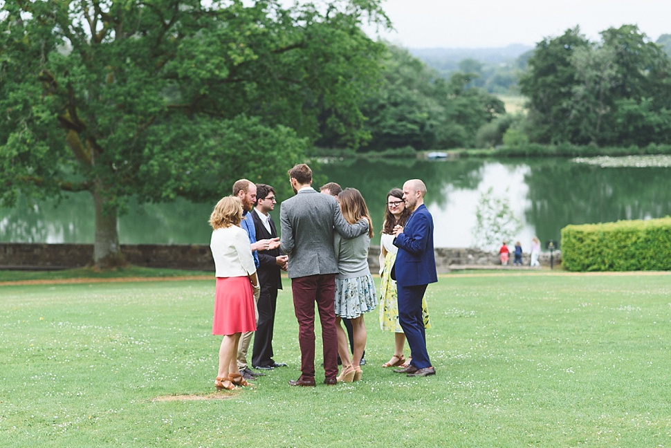 Lakeside wedding