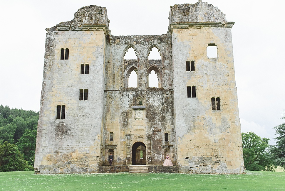 Old wardour castle wedding