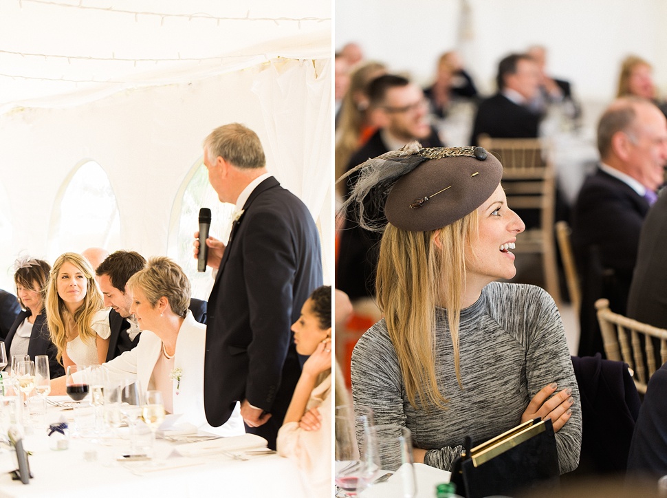 Stylish wedding guests