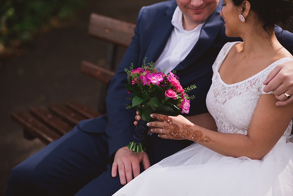 asian bride bouquet