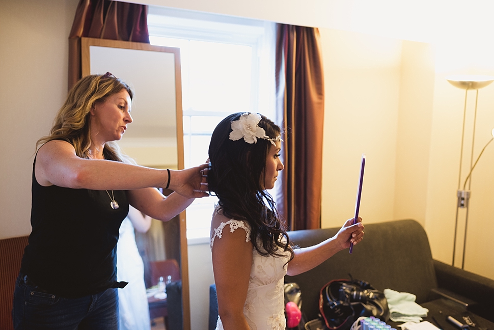 bridal preparations