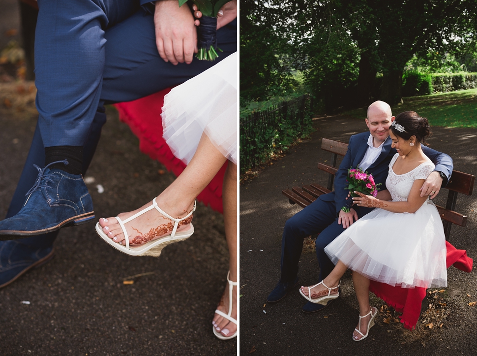 Bride and groom