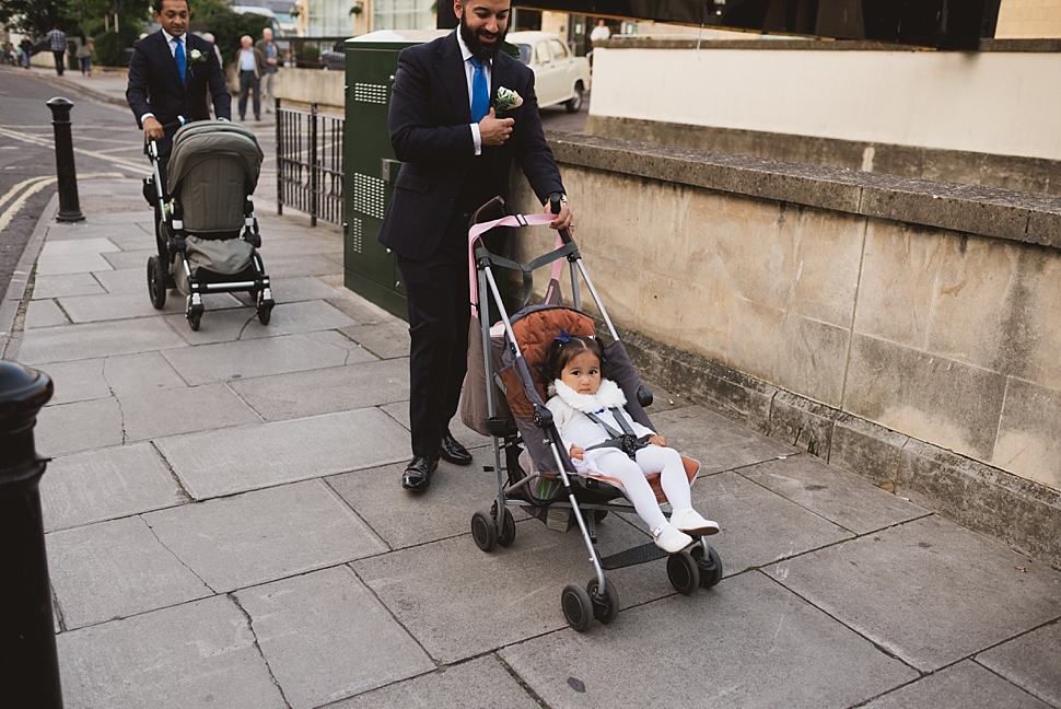 Documentary wedding photo