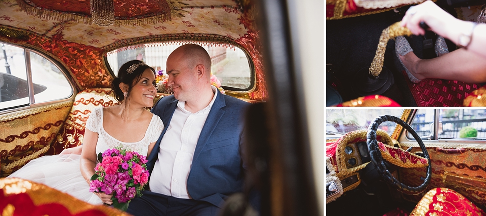 Indian ambassador wedding car