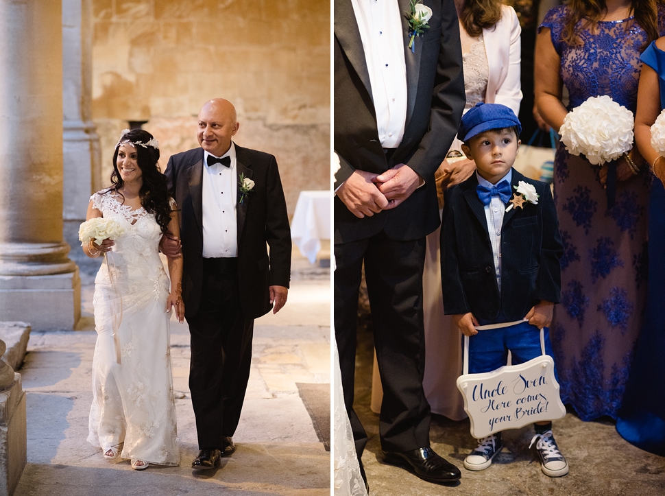 Roman baths wedding