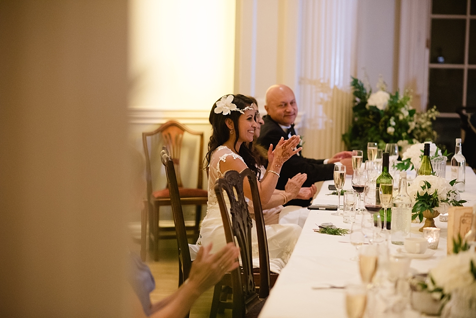 Wedding speeches bath