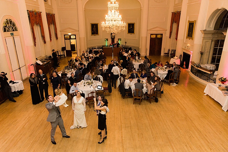 pump room wedding reception