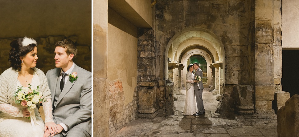 The Roman Baths Bride Groom